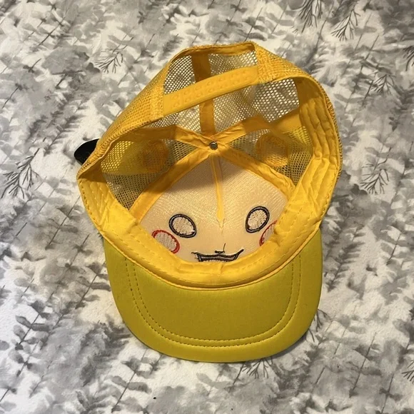 Pokemon Pikachu Trucker Hat Snapback Ears - Picture 3 of 4